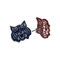 Wildcat stud earrings