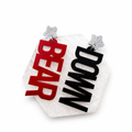 Bear Down earrings